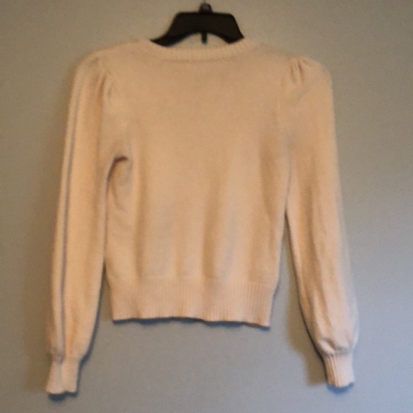 DRAPER JAMES Sweater, size XS, color-cream, soft, comfortable, stylish - Picture 6 of 8